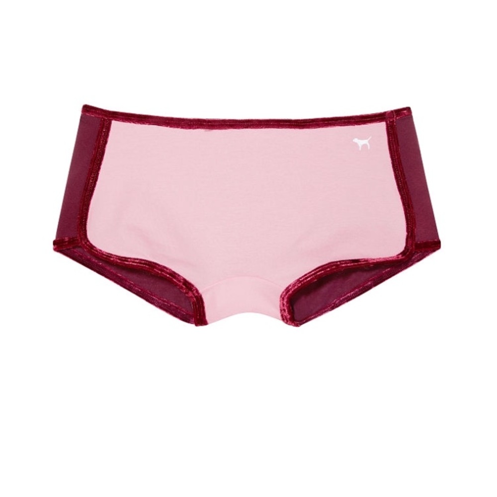 VS PINK VELVET TRIM SHORTY